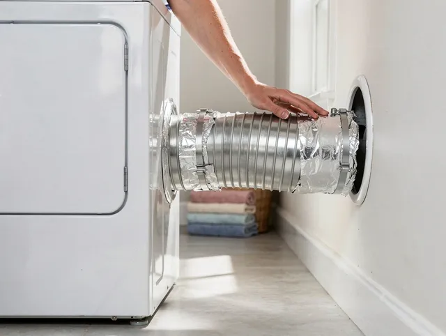 Professional dryer vent hose installation by Avocado Heights Dryer Vent Cleaning in Avocado Heights